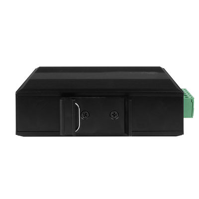 Unit bypass optik industri Konektor LC mode tunggal 12V 24V 48V Din Dipasang CE