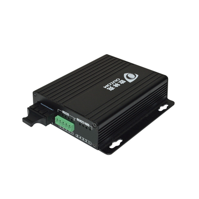 Industrial DIN-Rail RS485 RS422 RS485 Serial Data to Fiber Converter Modem Serat Optik