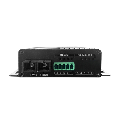 Industrial DIN-Rail RS485 RS422 RS485 Serial Data to Fiber Converter Modem Serat Optik