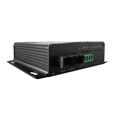Industrial DIN-Rail RS485 RS422 RS485 Serial Data to Fiber Converter Modem Serat Optik
