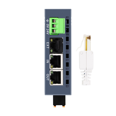 EtherCAT Protocol PAL I/O System EtherCAT didistribusikan kopler skalabel 3 RJ45 16DI+16DO I/O Modul
