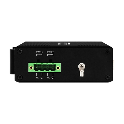 Gigabit ERPS Managed Ethernet Switch 2SFP+4RJ45 Din-rail Network Switch dengan output PoE