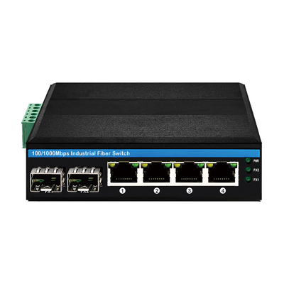 Olycom Solar Poe Switch 4 Port Din Rail Gigabit Input DC24V Tidak Tergerak