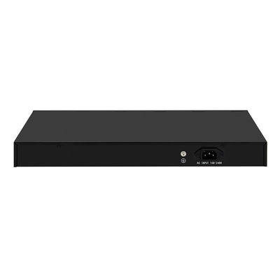 24 Port 10G L3 Managed Fiber Switch Dengan 8 Gigabit Combo SFP/RJ45 1U Rack 220V AC Input