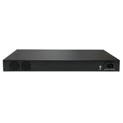 48 Port Gigabit L3 Managed Network Switch 10G Fiber Uplinks Single AC Input Berbasis Realtek
