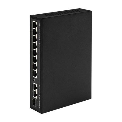 Extended Range 8-Port PoE Switch 10/100M dengan konsumsi 120W/150W dan cakupan 250m