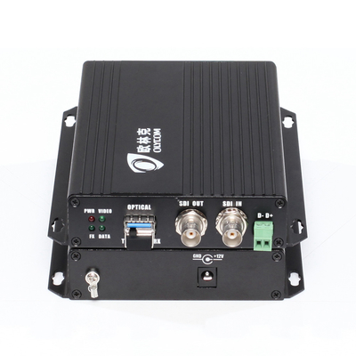 SDI Fiber Video Converter SDI ke Fiber Optical Transceiver SM LC 20km