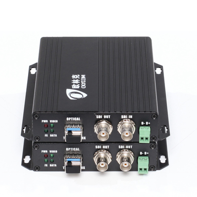 SDI Fiber Video Converter SDI ke Fiber Optical Transceiver SM LC 20km