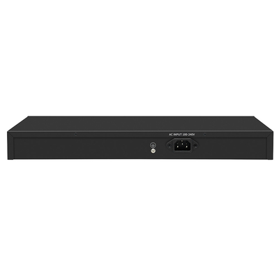 24 Port Gigabit Managed Switch dengan 1G Fiber Uplink Layer 2 Managed Commercial Grade