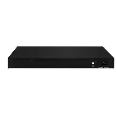 24 Port 2.5G PoE Managed Switch 10G Fiber Uplink L3 Layer 400W Anggaran AC Input CE