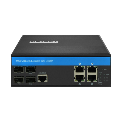 8 Port Gigabit Ethernet Switch L2 Managed Outdoor Network Switch dengan 4RJ45+4SFP