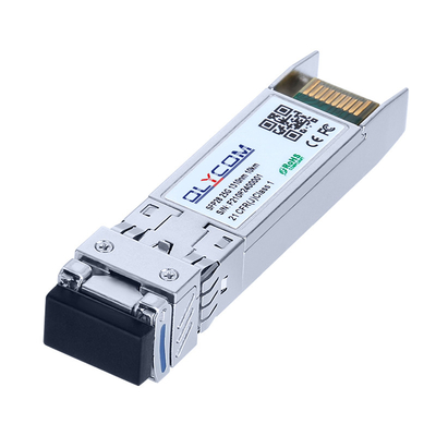 25Gbps SFP28 Transceiver Mode Tunggal 10KM SFP+ Dual LC Port CE RoHS Dengan DDM
