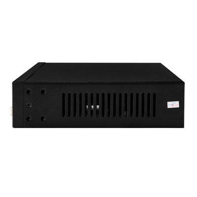 16 Port Gigabit Poe Switch Fiber Network Switch diperpanjang 250m 300W
