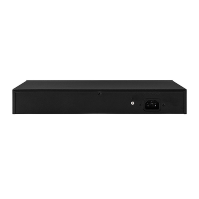 16 Port Gigabit Poe Switch Fiber Network Switch diperpanjang 250m 300W