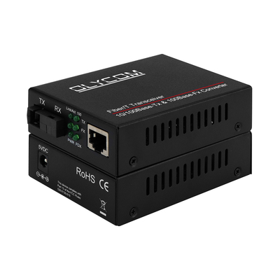 Fast Ethernet Fiber Optic Ethernet Converter 10/100M Single-Mode Bi-Directional Transceiver SC ke RJ45 20km
