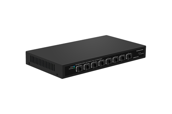 Sakelar Fiber 10G SFP+ 8*10G Port Fiber SFP+ Mendukung 1.25G/2.5G/10G
