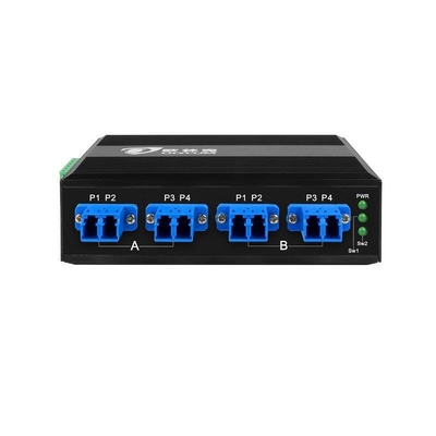 Harga pabrik Sakelar bypass optik 2*2B Sakelar Bypass Serat LC/SC SM/MM