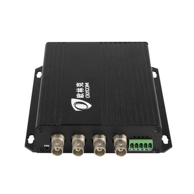 4-Channel Standard Definition Analog BNC ke Serat dengan RS485 20KM Video Optical Converter