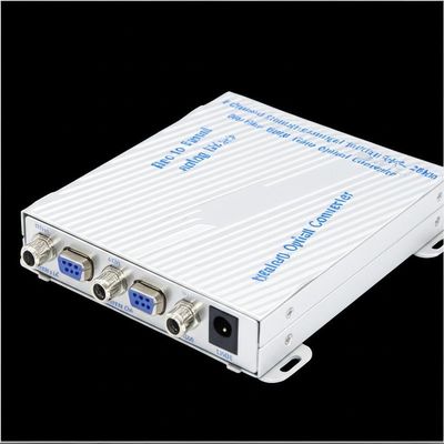 4-Channel Standard Definition Analog BNC ke Serat dengan RS485 20KM Video Optical Converter