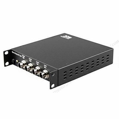 Konverter Optik Digital Video Serat Optik Mode Tunggal 20Km 1310nm/1550nm dari Kamera ke Pusat Kontrol