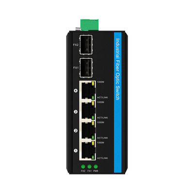 Olycom Solar Poe Switch 4 Port Din Rail Gigabit Input DC24V Tidak Tergerak