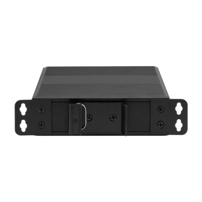 Sakelar PoE Surya 4 Port DIN Rail Gigabit Input DC12V/24V/48V Tidak Terkelola CE FCC