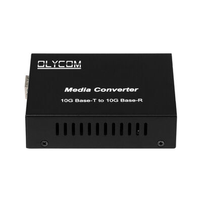 Konverter Media Serat SFP+ Tanpa Kelola 10G dengan Sakelar DIP Konverter Serat Optik untuk Pusat Data dan Tulang Punggung LAN