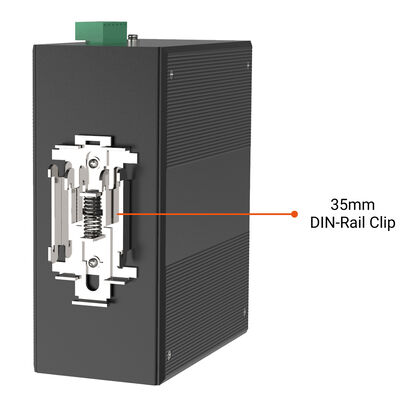Sakelar Ethernet TSN Terkelola L3 Industri 16 Port 10G Fiber Uplink IEEE 1588v2 DIN Rail