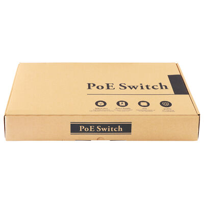24 Port Gigabit PoE Switch Dengan 2 SFP/RJ45 Uplinks 300W Unmanaged 220V Input CE