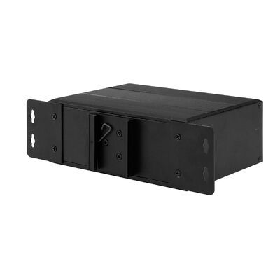 8 Port DIN PoE Switch Gigabit Unmanaged Network Tingkat Industri Penggunaan Luar ruangan CE