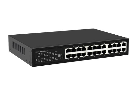 24-Port Gigabit Ethernet Switch dengan Smart Modes
