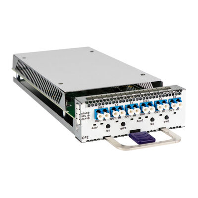 400G 800G DWDM DCI BOX Platform Transmisi Optik Input AC/DC yang dapat ditumpuk
