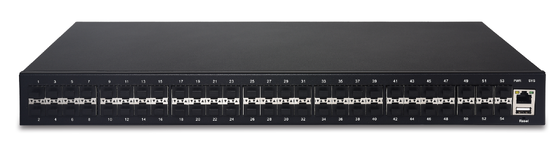 48 Port Layer 3 Managed Fiber Switch Core Networks Dengan 6*10G SFP+ Uplinks AC Powered CE