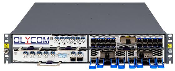 400G 800G DWDM DCI BOX Platform Transmisi Optik Input AC/DC yang dapat ditumpuk