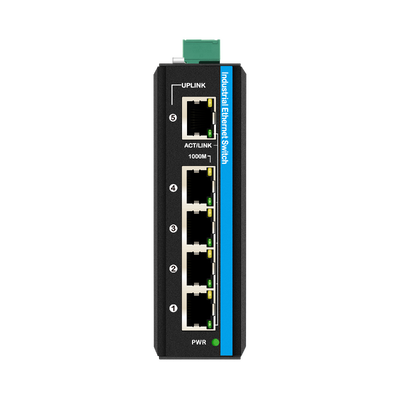 4 Port Voltage Booster PoE Switch DC12-48V Input Untuk Sistem Tenaga Surya