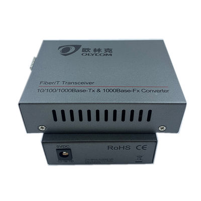 Konverter Media Ethernet Serat Optik Desktop Normal 10/100/1000Mbps