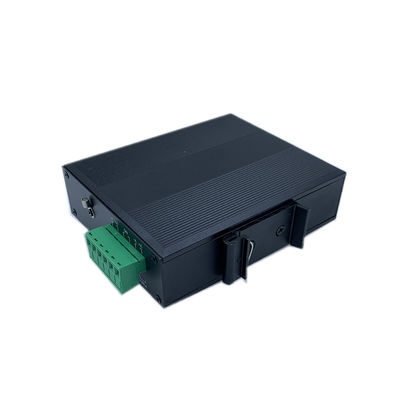 CE 10/100Mbps Industrial Network Switch 2 SFP Port Dan 2 Ethernet Port Tidak dikelola