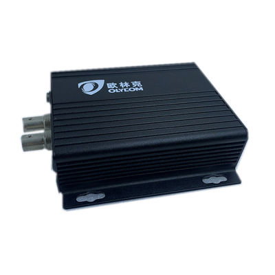 HD 1080P Video Digital Optical Converter 2 Port AHD CVI TVI FC Fiber 20km Mode Tunggal