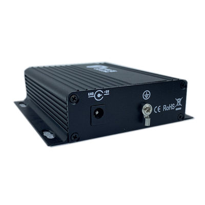 HD 1080P Video Digital Optical Converter 2 Port AHD CVI TVI FC Fiber 20km Mode Tunggal