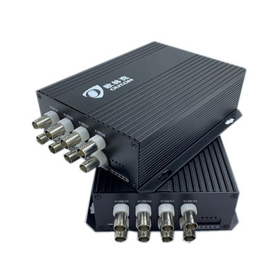 CVI TVI Analog Ke Konverter Serat Optik Auto Adaptive Optik Ke Konverter Koaksial CE