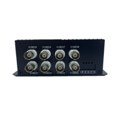 CVI TVI Analog Ke Konverter Serat Optik Auto Adaptive Optik Ke Konverter Koaksial CE