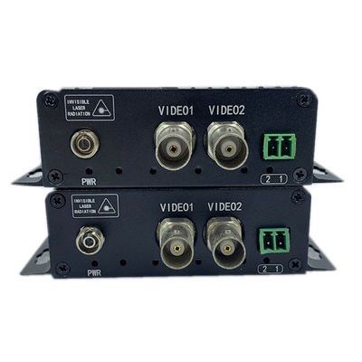 Konverter Serat Optik Video BNC 1080P Dengan Data RS485 FC Pada Serat Multimode DC12V CE