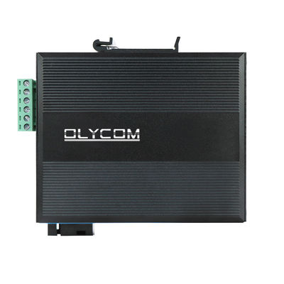 Konverter Media Ethernet Industri Gigabit SC WDM Ukuran Mini Single