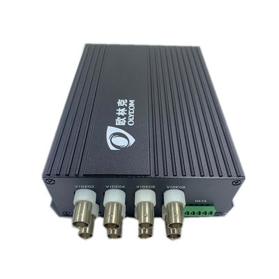 RS422 Data Video Digital Optical Converter Untuk Kamera PTZ AHD/HD Video DC12V