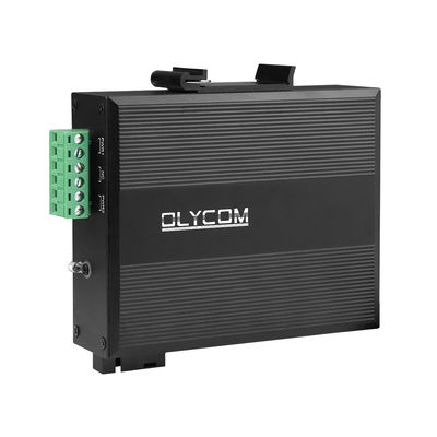 20KM WDM Media Converter Fast Ethernet Rugged Industrial Network Ukuran Mini Tidak dikelola