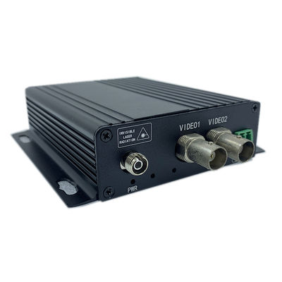 Konverter Media Video Analog Dengan Data RS485/RS422 Ekstensi Fiber SM/MM CE DC5V DC12V