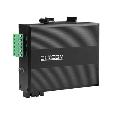 40KM Gigabit Ethernet Media Converter SC Fiber Single Mode Unmanaged Rugged Case CE FCC