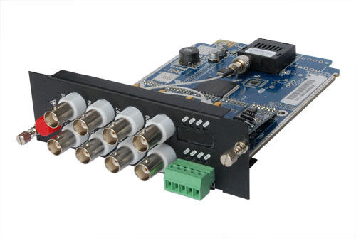 Video Media Converter Chassis 3U Rack Untuk Video Optical Converter Dual Power Input