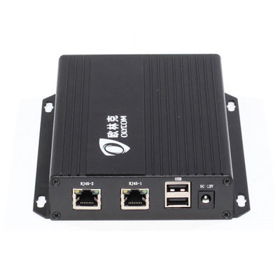 Ekstender Video HDMI DVI Melalui Jaringan Dengan Port USB 100m DC12V Terdaftar CE