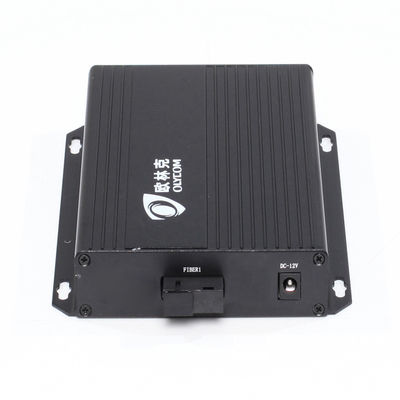 640X480 1080P HDMI DVI Extender Mode Tunggal Port SC Simplex 12VDC